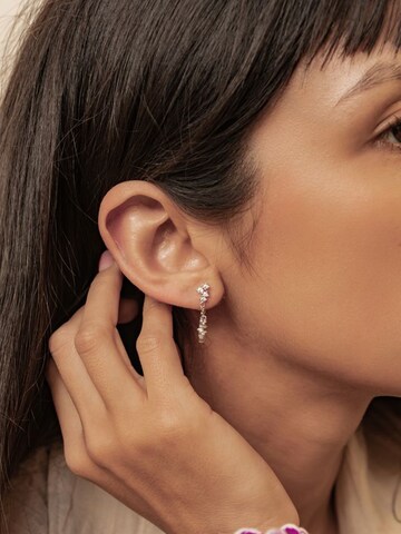 Boucles d'oreilles 'Cluster Blossom' Hey Happiness en argent