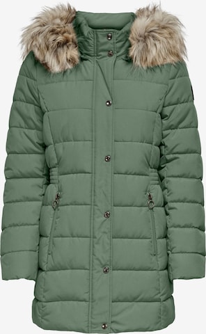 ONLY Winter Jacket 'Luna' in Green: front