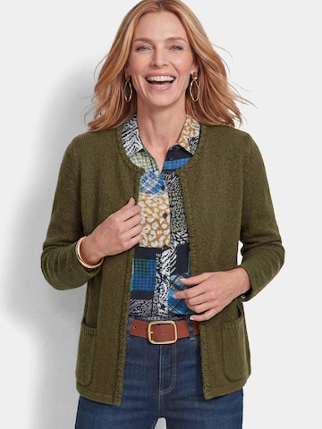 Cardigan Goldner en vert
