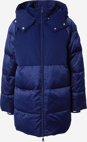 Elisabetta Franchi Winter Jacket in Blue: front