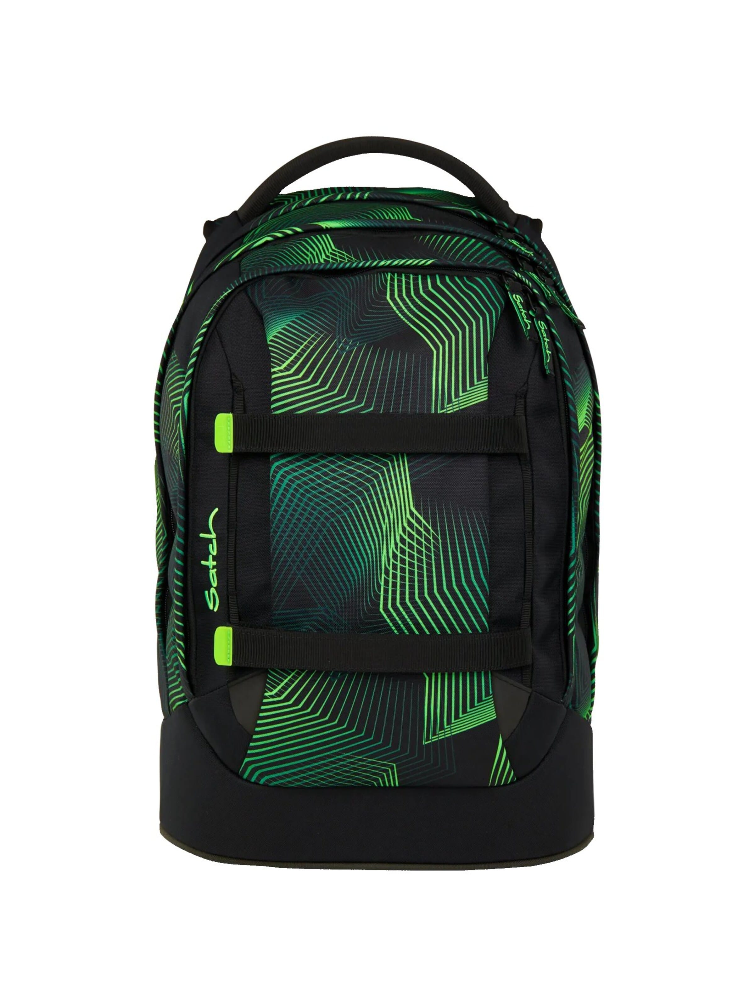 Satch Backpack 'Schulrucksack pack' in Green: front