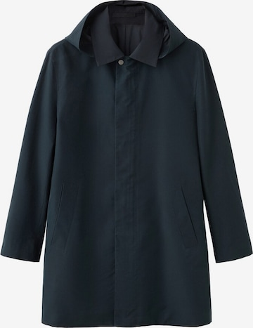 MANGO MAN Übergangsparka 'Gale' in Blau: Vorderseite