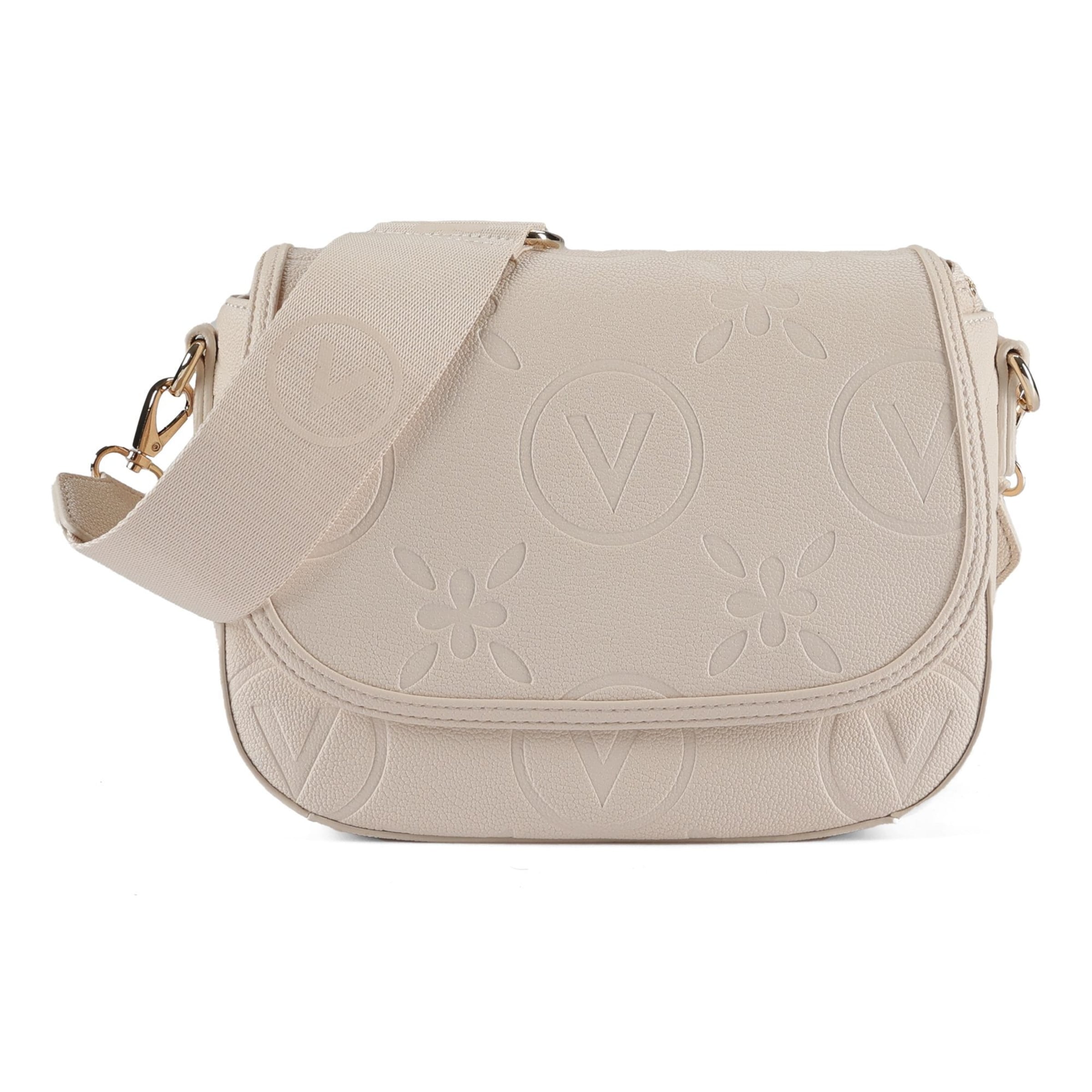 VALENTINO Umhängetasche 'Samba Re' in Beige: Vorderseite