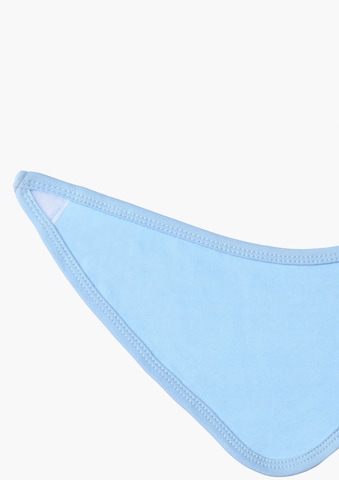 LILIPUT Baby-Mütze und Halstuch im 2er-Set in schlichtem Design in Blau