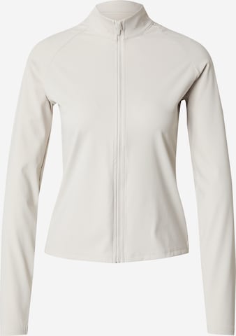 Veste en polaire fonctionnelle 'Aliya' Athlecia en gris : devant