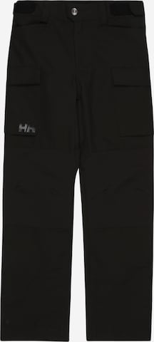HELLY HANSEN Regular Outdoor Pants 'MARKA' in Black: front
