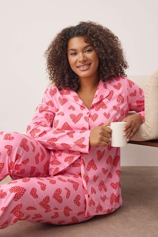 Trendyol Curve - Pijama en rosa