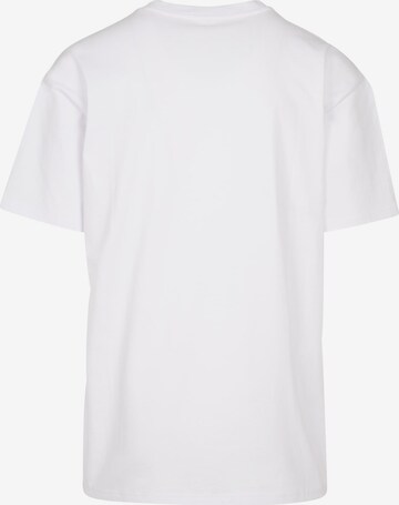 MT Upscale Тениска 'Attack Player' в бяло