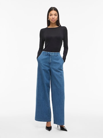 VILA Loosefit Jeans 'VIFiluca' in Blauw