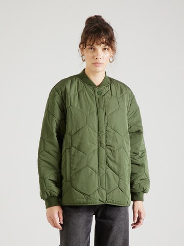 Whistles Between-Season Jacket 'IDA' in Green: front