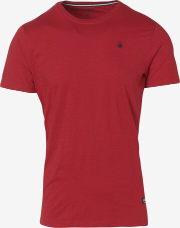 T-Shirt KOROSHI en rouge : devant