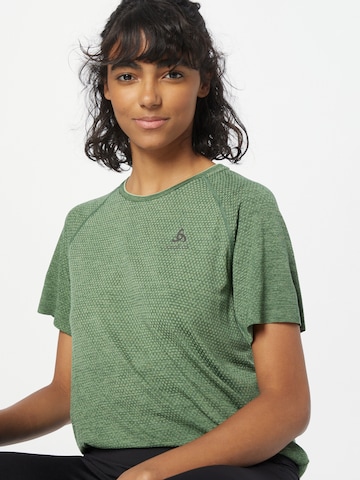 ODLO Performance Shirt 'Essential' in Green