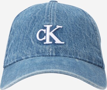 Șapcă de la Calvin Klein Jeans pe albastru