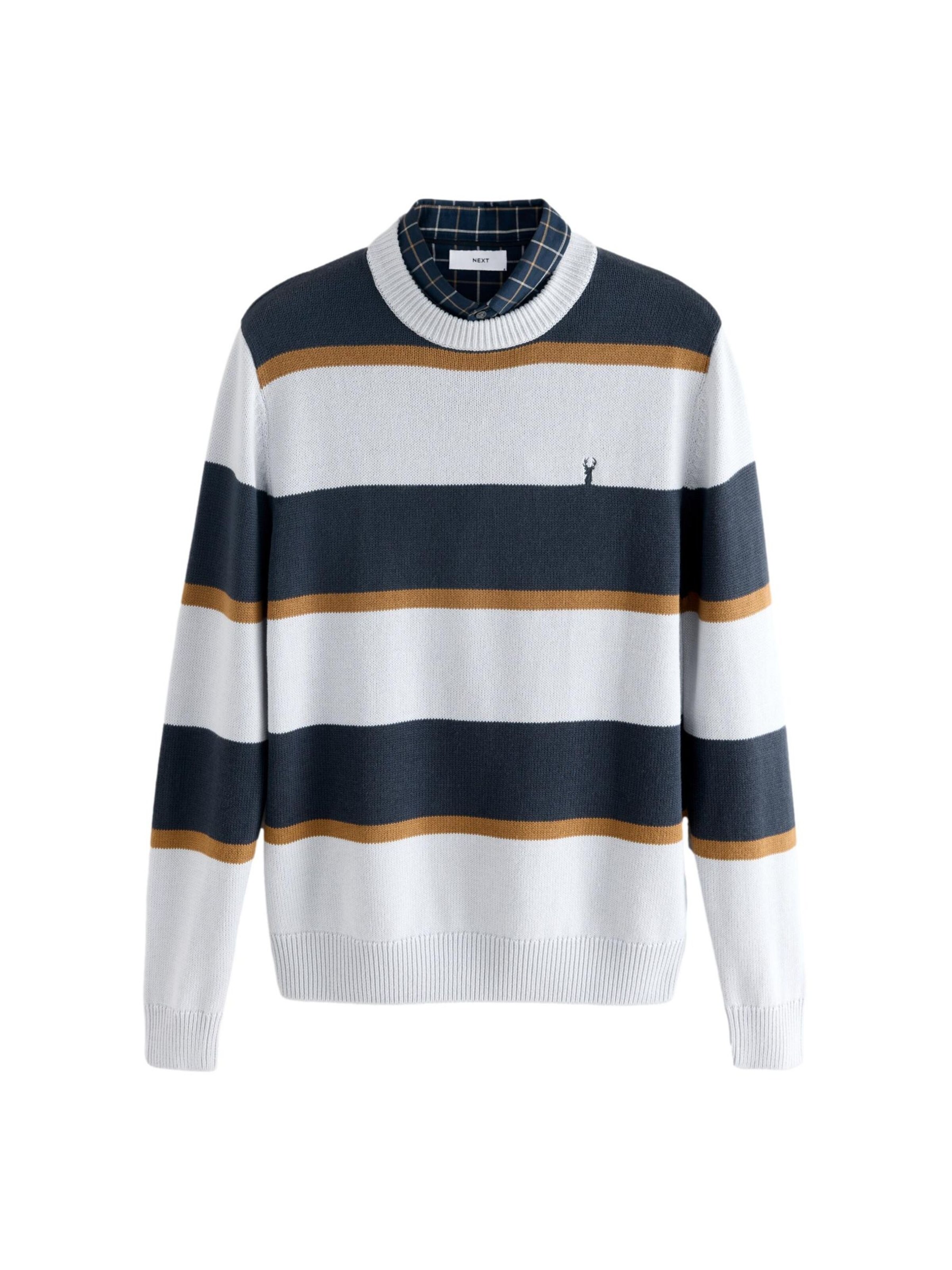 Pull-over Next en blanc : devant