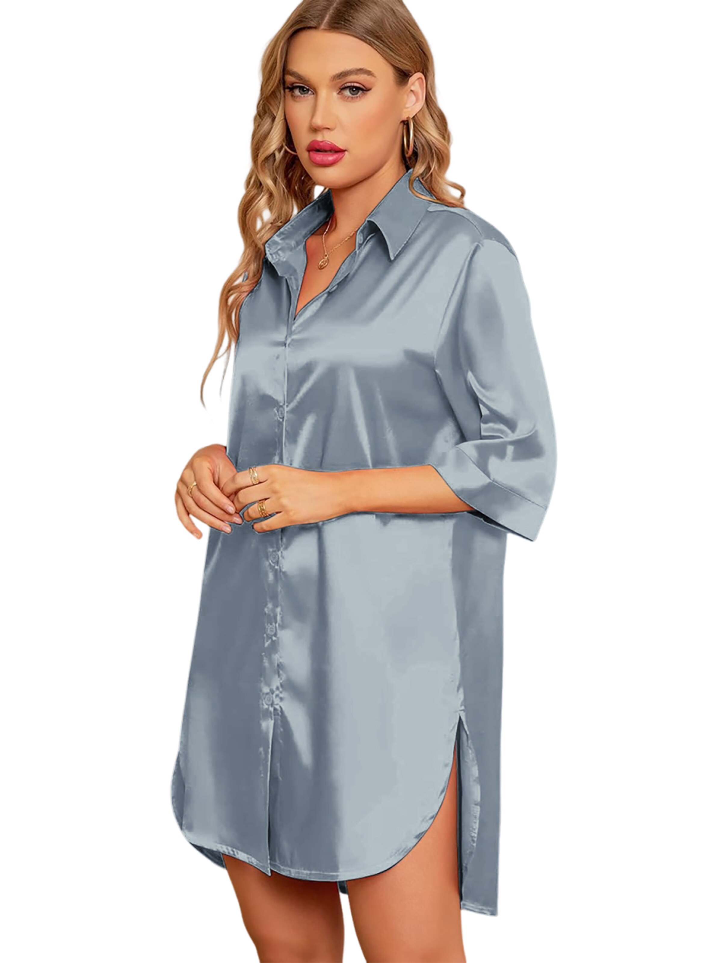 Magicshe Nightgown in Silver