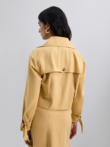 Scalpers Kurtka przejściowa w kolorze żółty