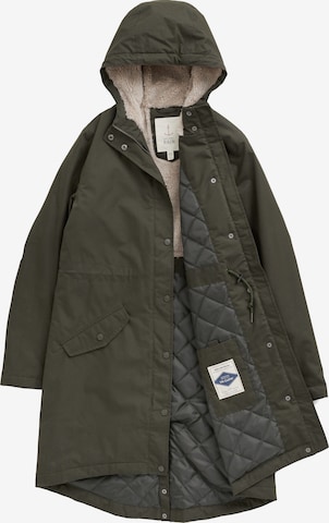 Cappotto di mezza stagione di Seasalt Cornwall in verde: frontale