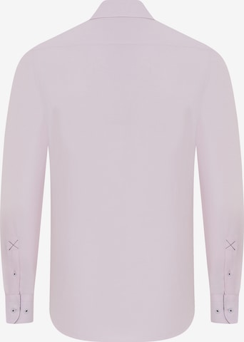 DENIM CULTURE Regular fit Button Up Shirt 'Matthew' in Pink