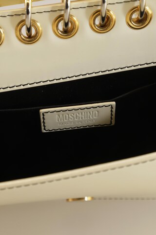 MOSCHINO Handtasche klein Leder One Size in Weiß