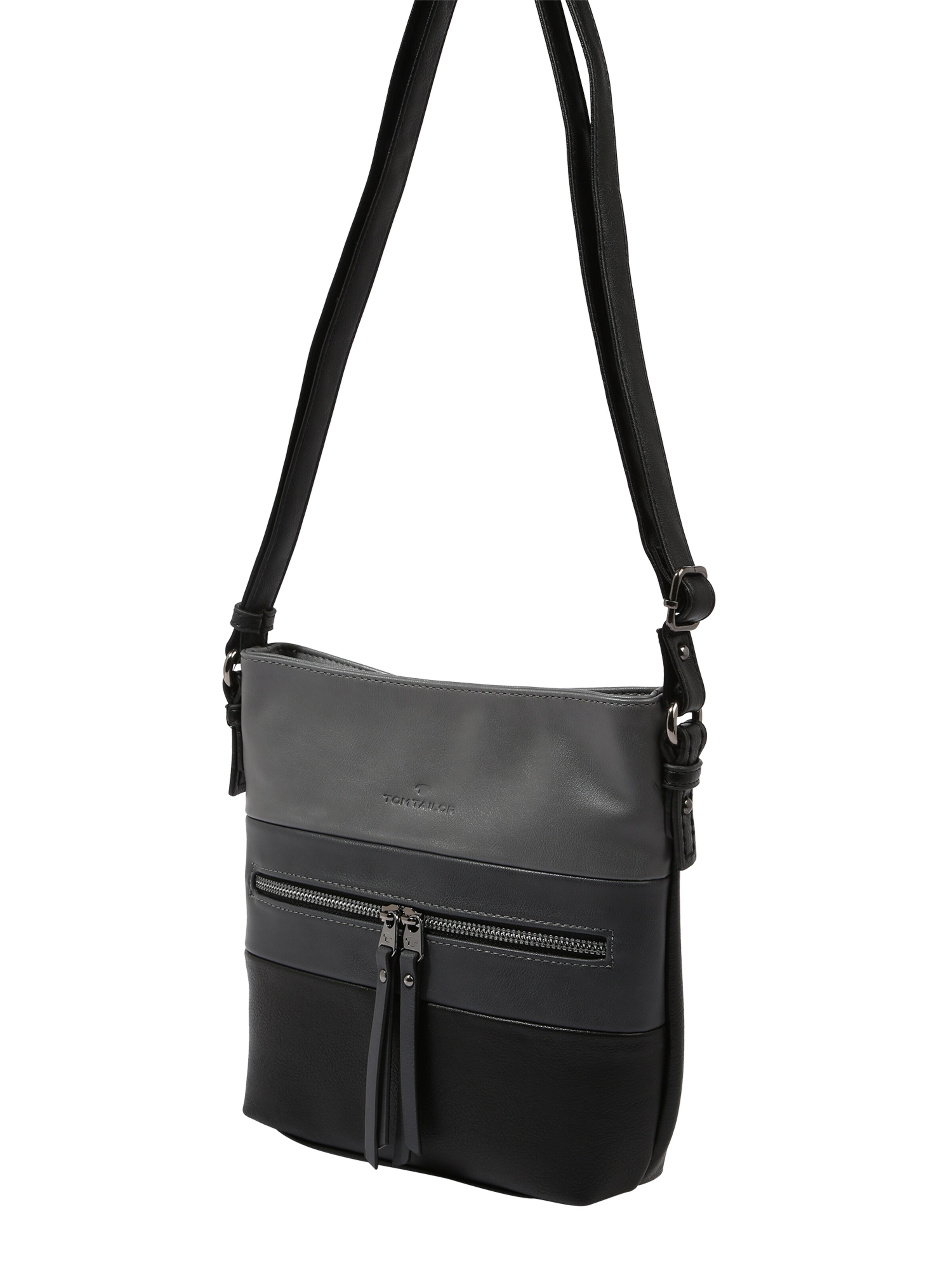 TOM TAILOR Taška cez rameno 'Ellen' - Čierna