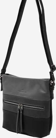 TOM TAILOR Crossbody Bag 'Ellen' in Black