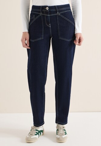 CECIL Barrel Jeans 'Scarlett' in Blue: front