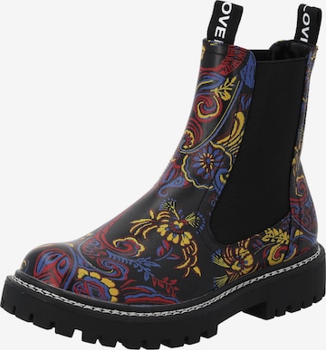 Palado by Sila Sahin Chelsea Boots 'Dedej Fresco' in Schwarz: Vorderseite
