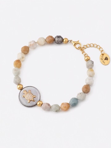 THE GEM STORIES JEWELRY Armband i beige: framsida