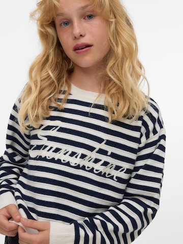 Vero Moda Girl Trui 'VMApple' in Beige