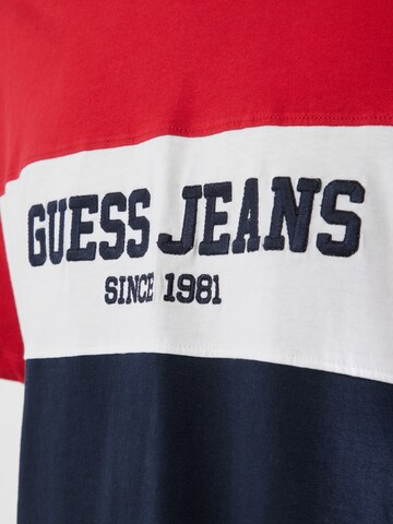 T-Shirt GUESS JEANS en rouge