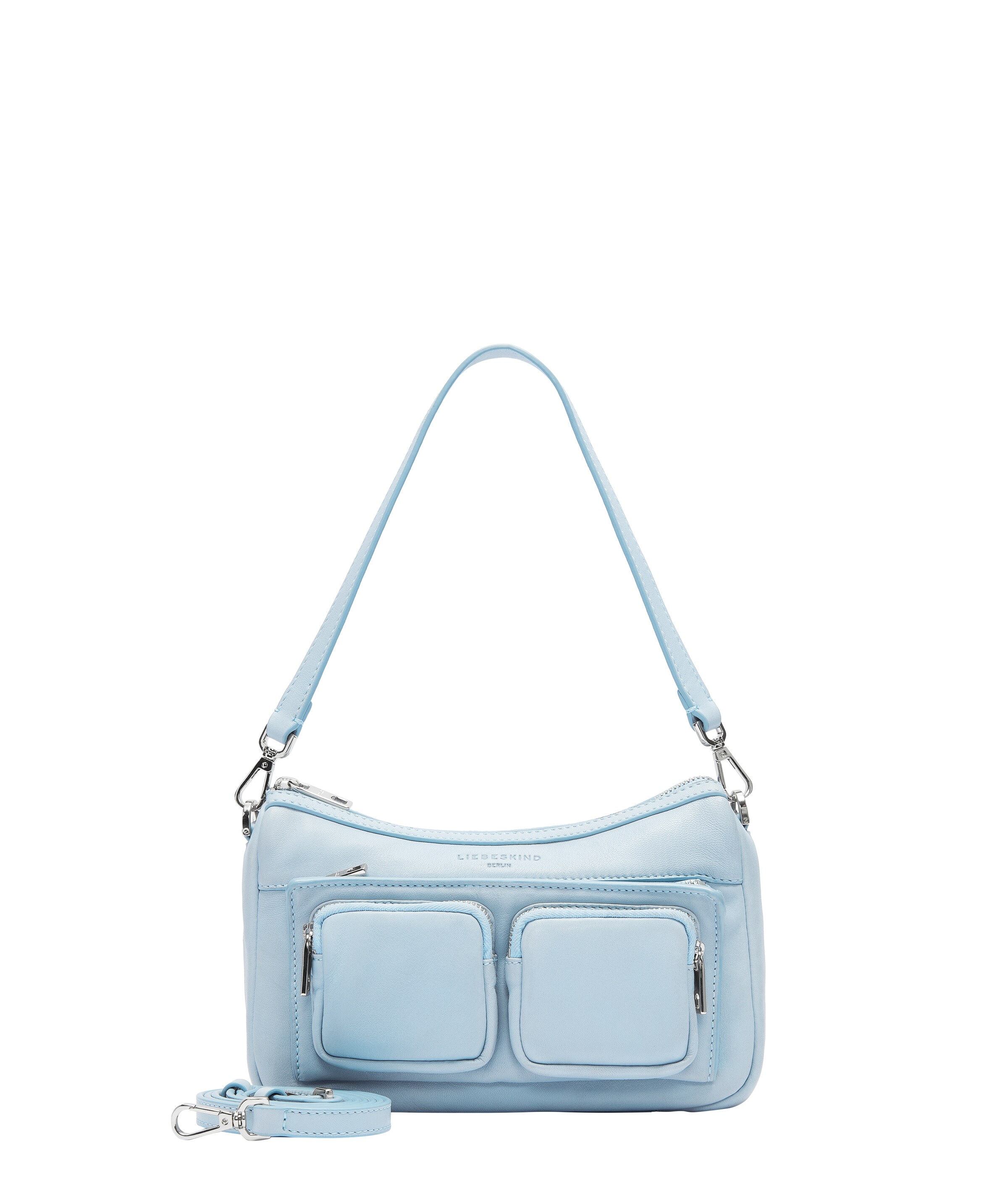 Liebeskind Berlin Schultertasche in hellblau, Produktansicht