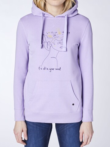 Oklahoma Jeans Sweatshirt in Purple