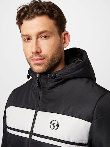 Sergio Tacchini Between-season jacket 'ANTONIO' in Black