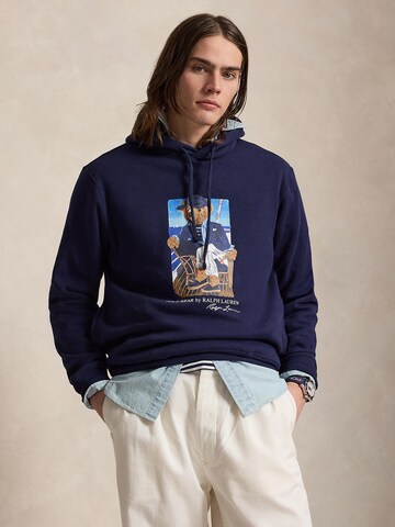 Polo Ralph Lauren Majica | modra barva: sprednja stran