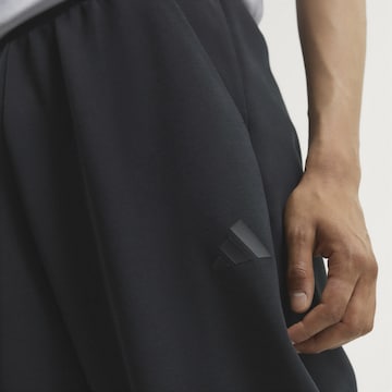 ADIDAS SPORTSWEAR Ohlapna forma Športne hlače | črna barva