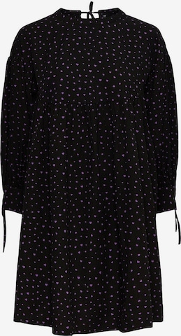 PIECES Shirt Dress 'Sille' in Black: front