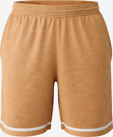 PANTONECLO Boardshorts 'Pantoneclo Men’s Gym Shorts' in Geel: voorkant