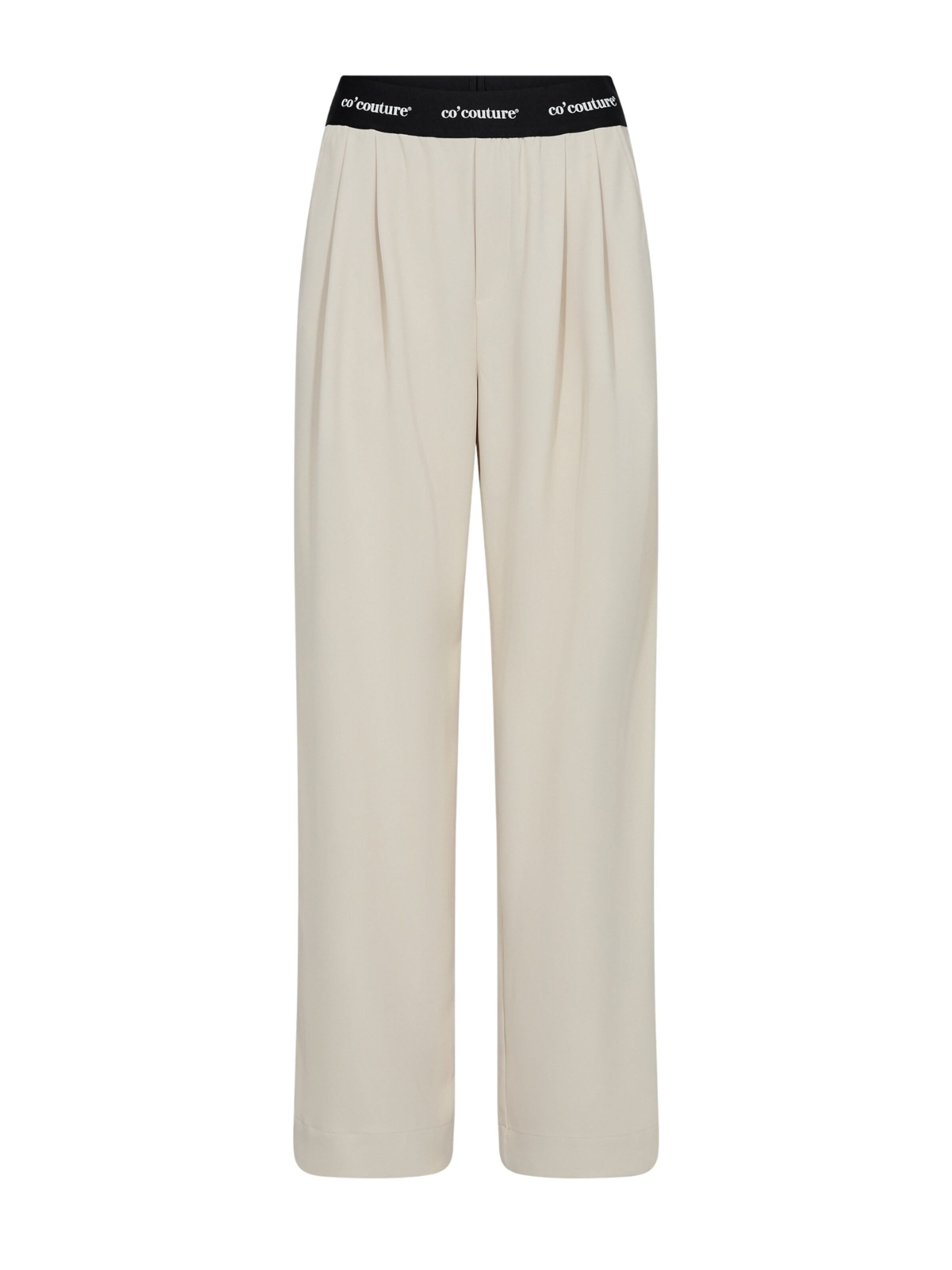 co'couture Hose ' Amina' in Beige: Vorderseite