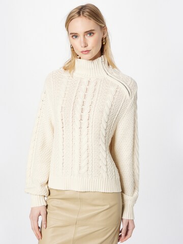 Pullover 'Cabia' di Esmé Studios in beige: frontale