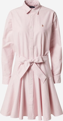 Polo Ralph Lauren Dolga srajca | roza barva: sprednja stran