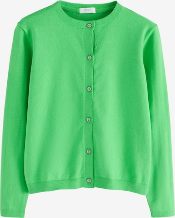 Next Neuletakki värissä vihreä: etupuoli