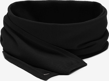 Écharpe '7102' Vivisence en noir : devant