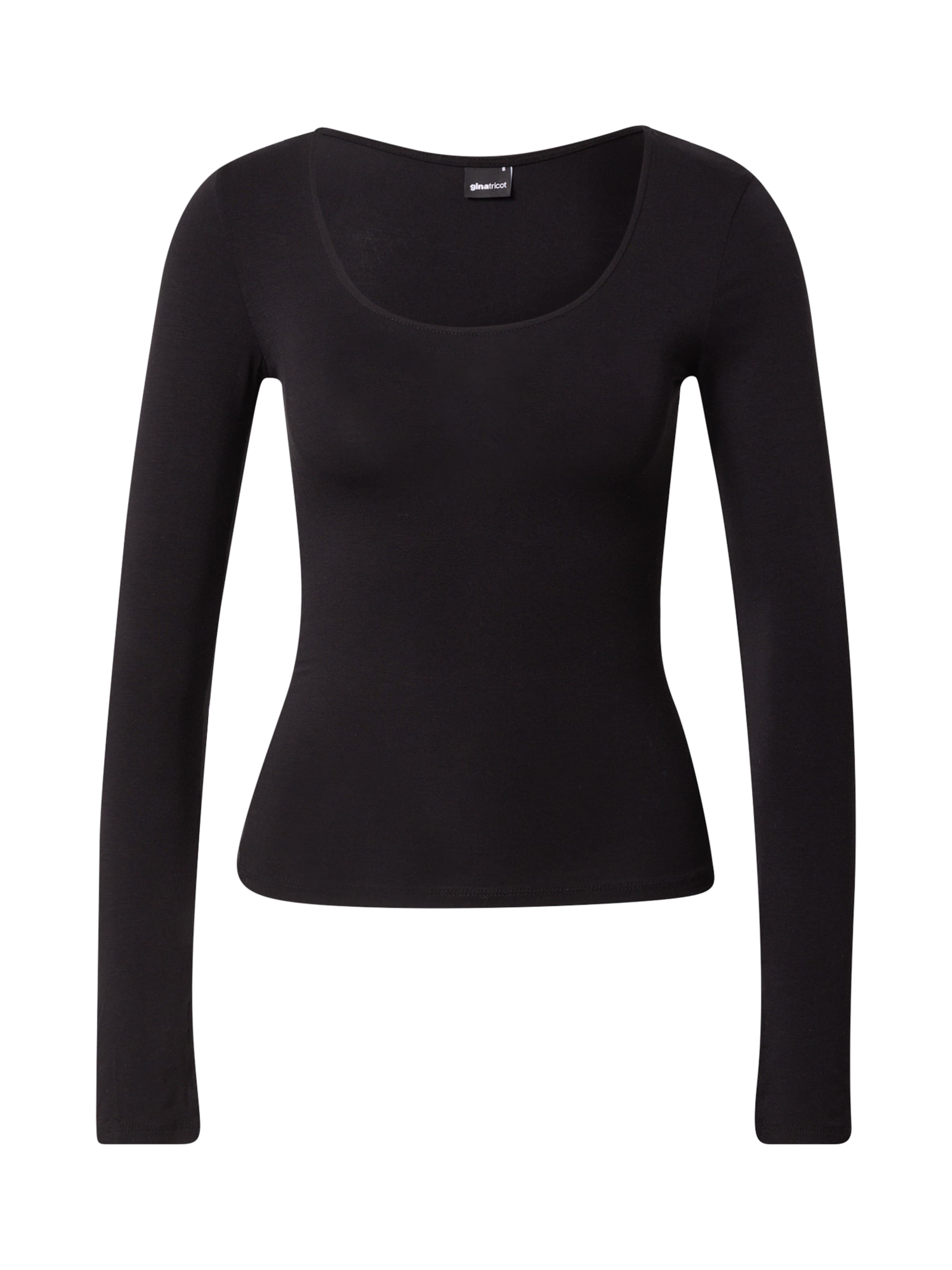 Gina Tricot Shirt 'Agnes' in Black: front