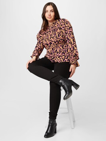 Dorothy Perkins Curve Slimfit Jeggíny – černá