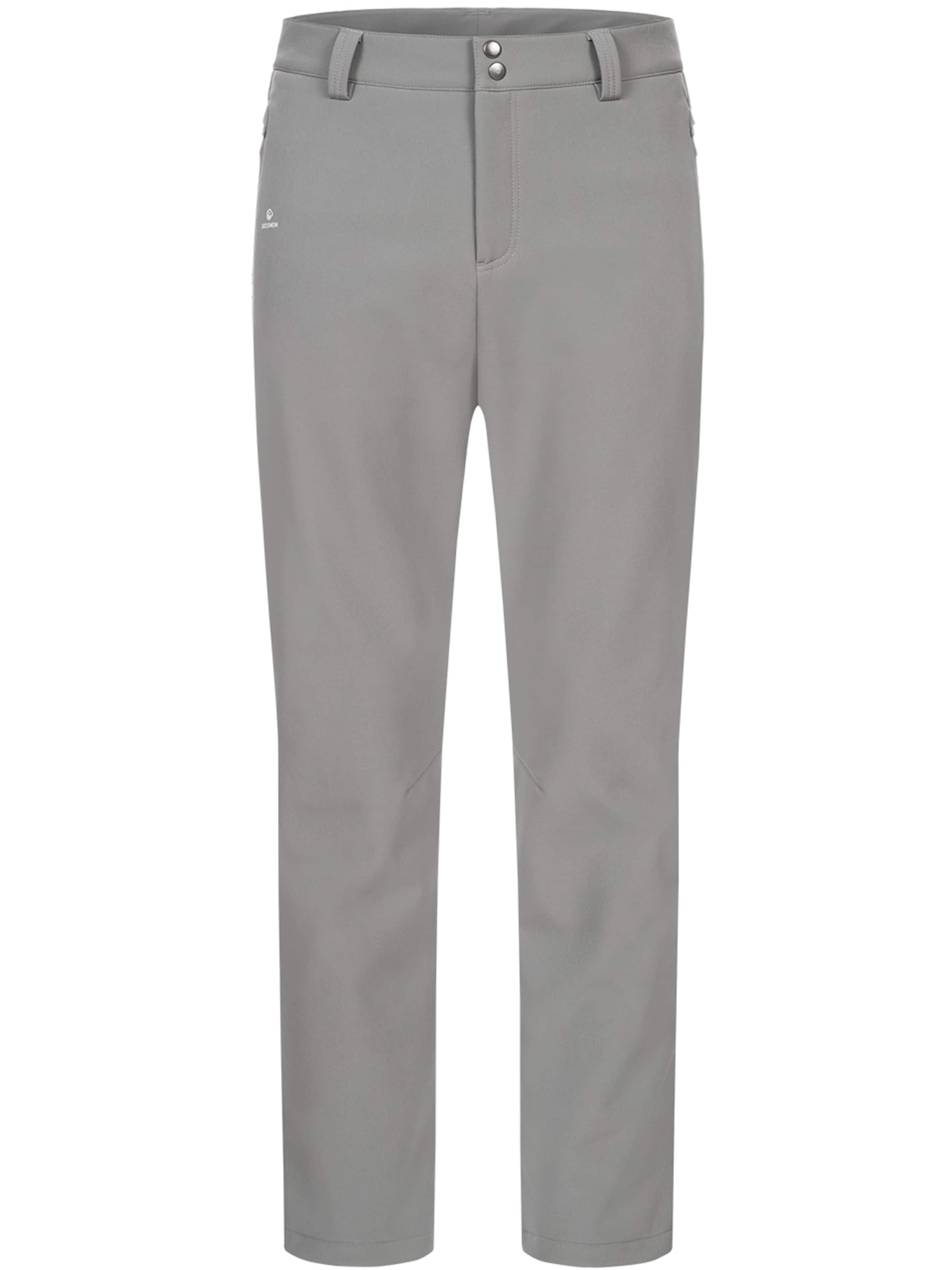 GIESSWEIN Regular Outdoor trousers in Grey: front