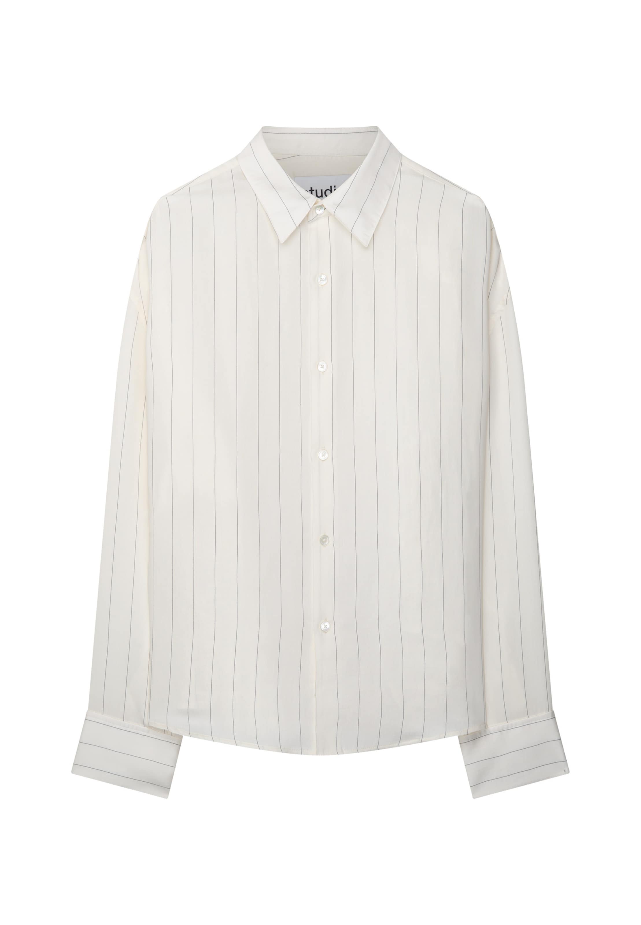 Studio Seidensticker Chemise business en noir / blanc, Vue avec produit