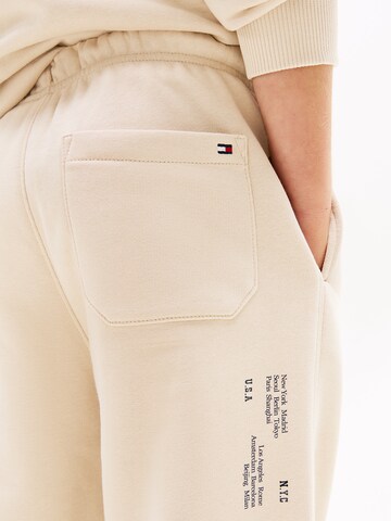 TOMMY HILFIGER Regular Hose 'Terry' in Beige