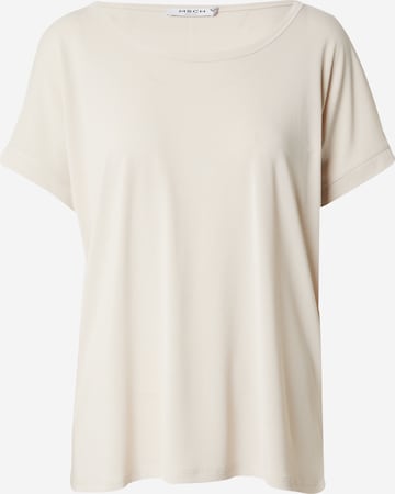 T-shirt 'Fenya' MSCH COPENHAGEN en beige : devant