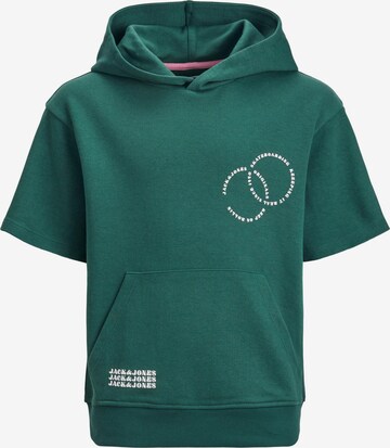 Sweat 'Roli' Jack & Jones Junior en vert : devant