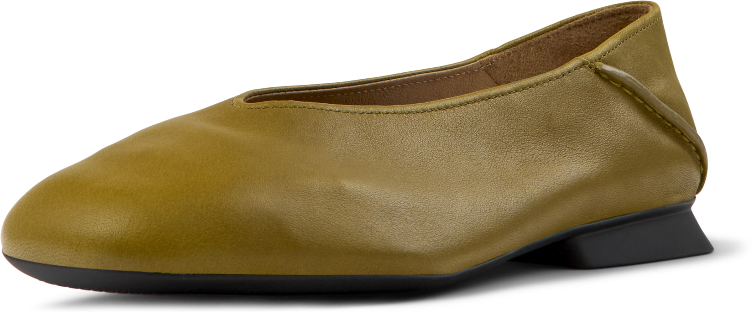 CAMPER Ballerina 'Casi Myra' in Groen: voorkant